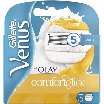 Rezerve aparat de ras Gillette Venus Olay Comfortglide, 3 buc Rezerve aparat de ras Gillette Venus Olay Comfortglide, 3 buc