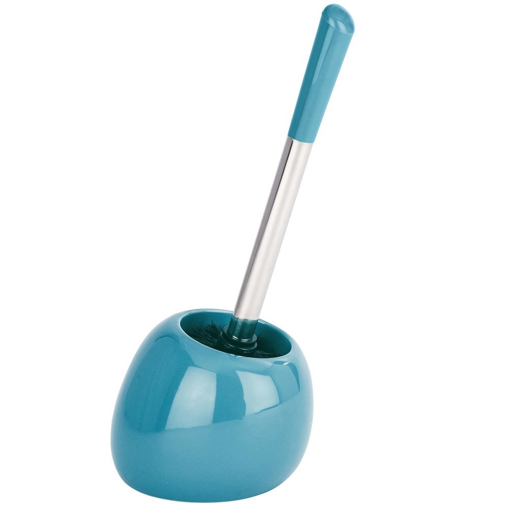 Set suport POLARIS LIGHT BLUE suport + perie de toaleta, WENKO