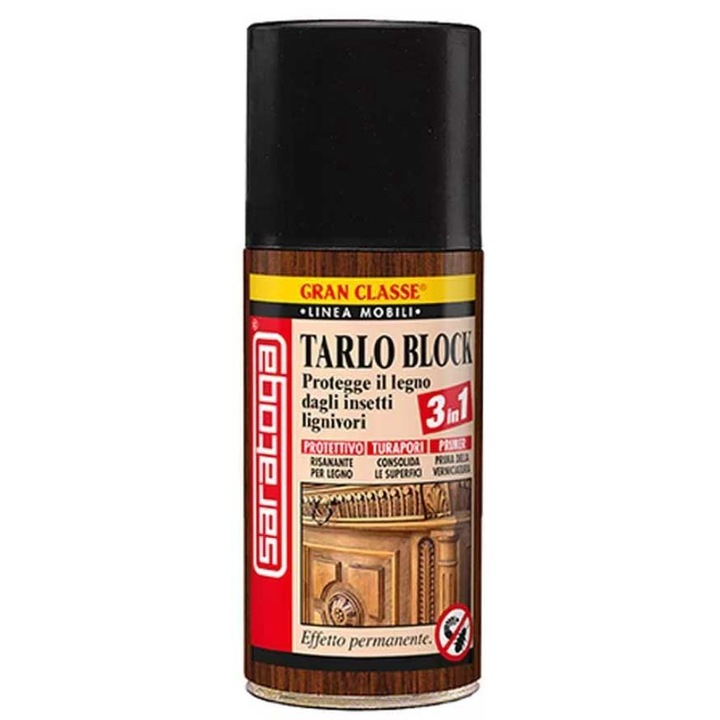 Solutie profesionala anticarii pentru lemn, spray 150 ml