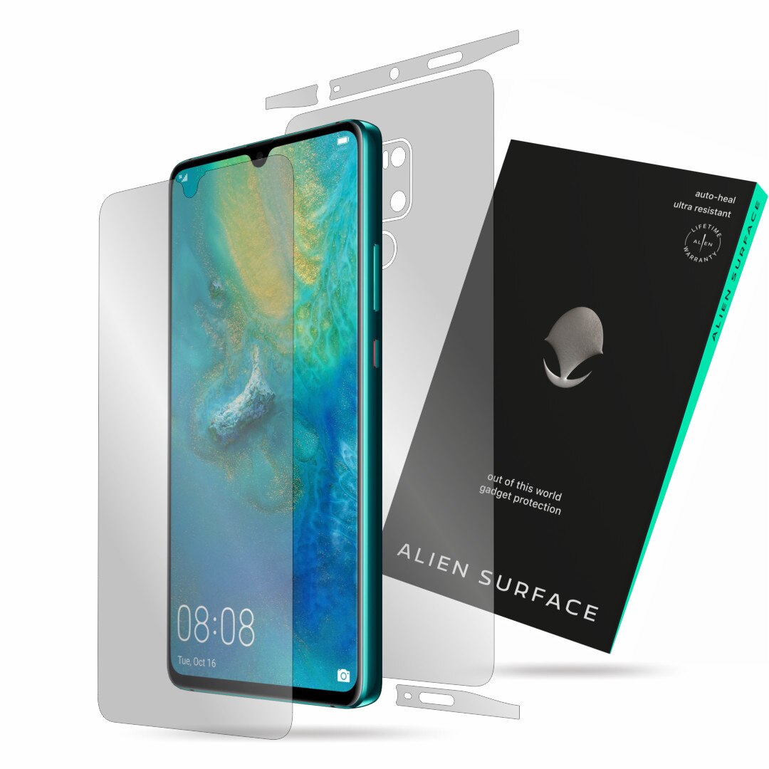 Folie Alien Surface, Huawei Mate 20 X, protectie ecran, spate, laterale