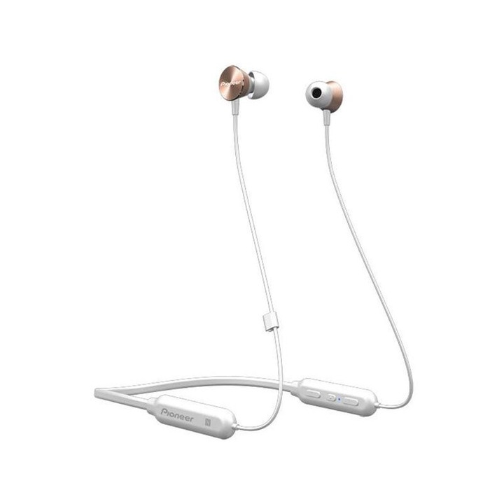 Casti wireless, PIONEER, SE-QL7BT-P, NFC, Bluetooth, Roz