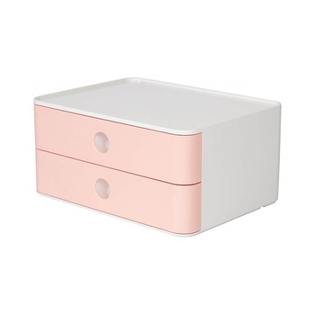 Cutie modulara Allison, HAN, Suport documente, Cu 2 sertare, 260 x 195 x 125 mm, Roz Cutie modulara Allison, HAN, Suport documente, Cu 2 sertare, 260 x 195 x 125 mm, Roz