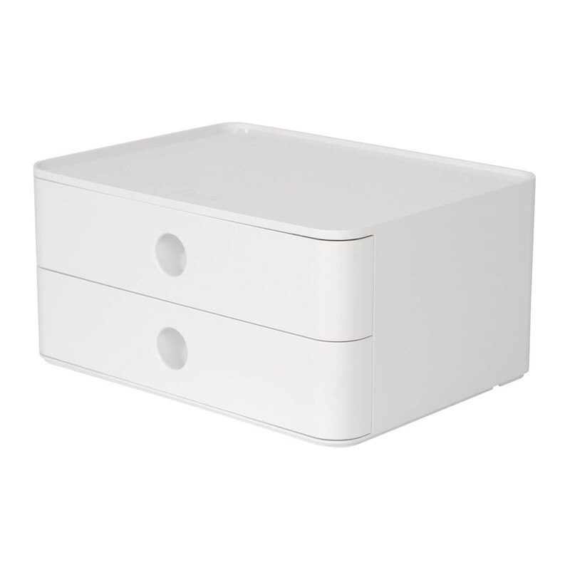 Cutie modulara Allison, HAN, Suport documente, Cu 2 sertare, 260 x 195 x 125 mm, Alb