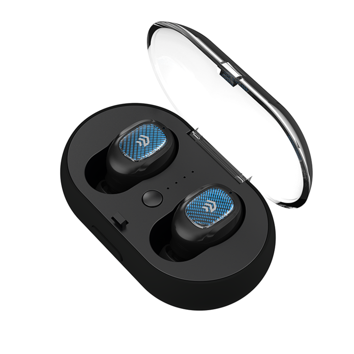 Безжични Bluetooth слушалки Devia Joypods Series, TWS Wireless Earphone V2, Черни