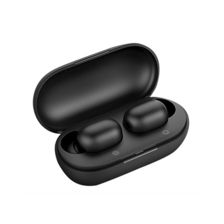 HAYLOU GT1 bluetooth SZTEREO fülhallgató, v5.0, TWS, extra mini + töltőtok, Fekete
