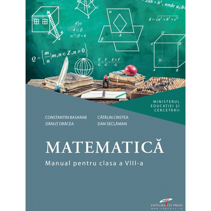 Matematica manual pentru clasa a VIII-a, autor Constantin Basarab