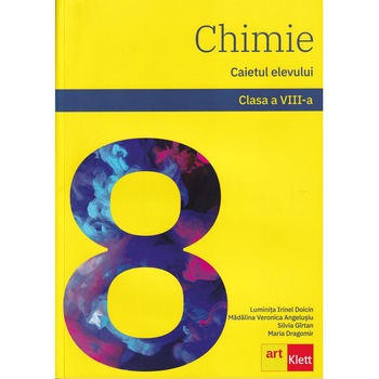 Chimie clasa a VIII-a caietul elevului, autor Luminita Irinel Doicin Chimie clasa a VIII-a caietul elevului, autor Luminita Irinel Doicin