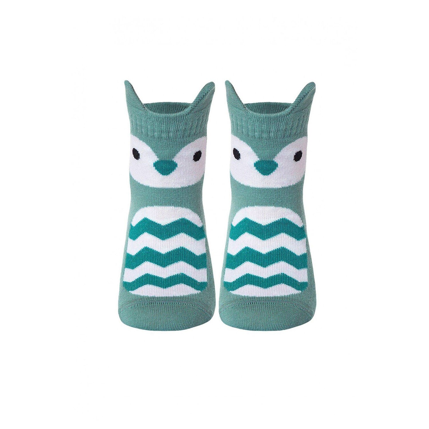 Sosete copii haioase din bumbac cu model Pinguin, Conte Kids 320