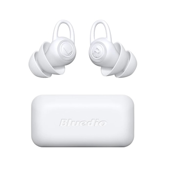 Dopuri pentru urechi Bluedio Earplugs din silicon si cutie de transport, Reducere zgomot pana la -40dB, Alb Dopuri pentru urechi Bluedio Earplugs din silicon si cutie de transport, Reducere zgomot pana la -40dB, Alb