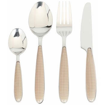 Set de tacamuri Glossy Beige, 24 piese Set de tacamuri Glossy Beige, 24 piese