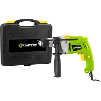 Masina de gaurit cu impact, Fieldmann, 750 W, 230 V, Verde