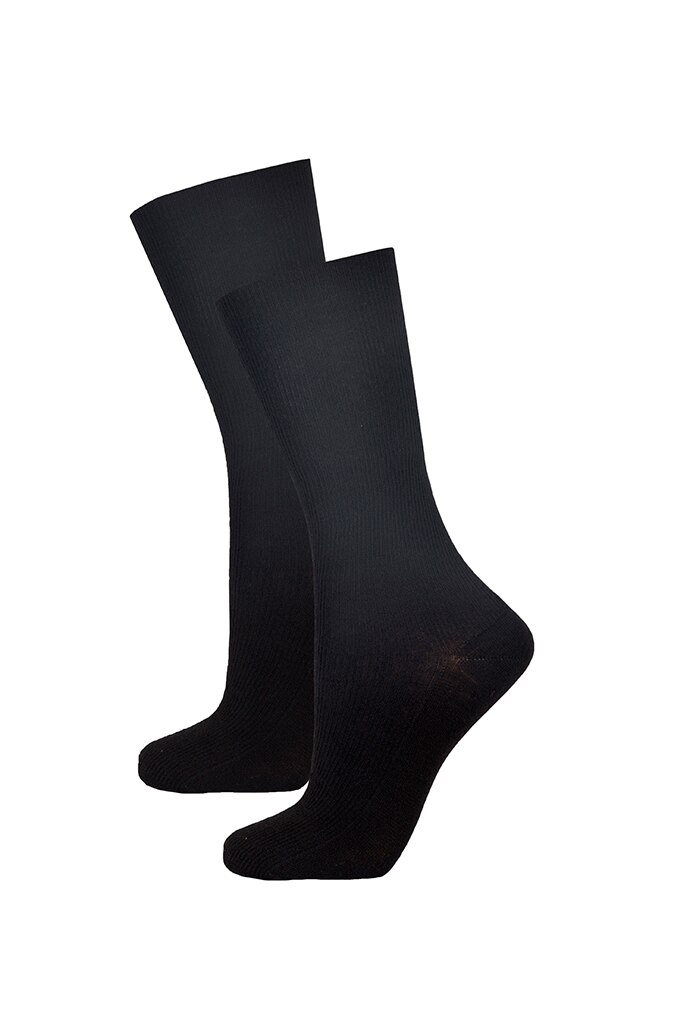 Sosete din lana merinos, Janus, 13511, Negru, 43-45