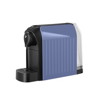 Espressor Tchibo Cafissimo easy Bluberry, 1250 W, 3 presiuni, 650 ml, Espresso, Caffe Crema, sertar capsule, albastru