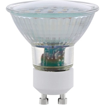 Set 2 becuri EGLO 11537, LED GU10 2X5W 400lm 3000K Ø50mm, Lumina calda Set 2 becuri EGLO 11537, LED GU10 2X5W 400lm 3000K Ø50mm, Lumina calda