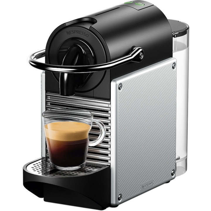 Кафемашина с капсули Nespresso Pixie D61, 19 bar, 1260 W, 0.7л, Алуминий