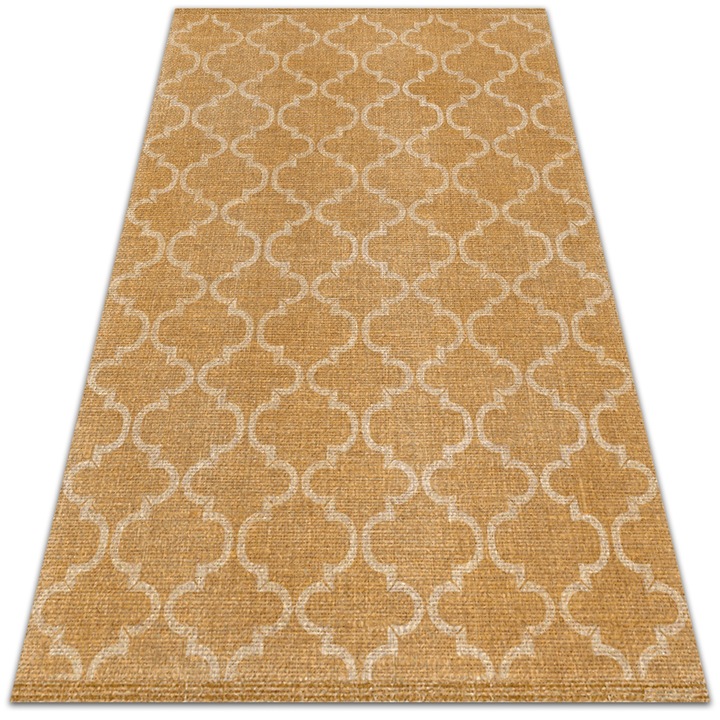 Vinyl szőnyeg teraszra és erkélyre, PVC, marokkói geometrikus minta, dtar-ara5, 120x180cm