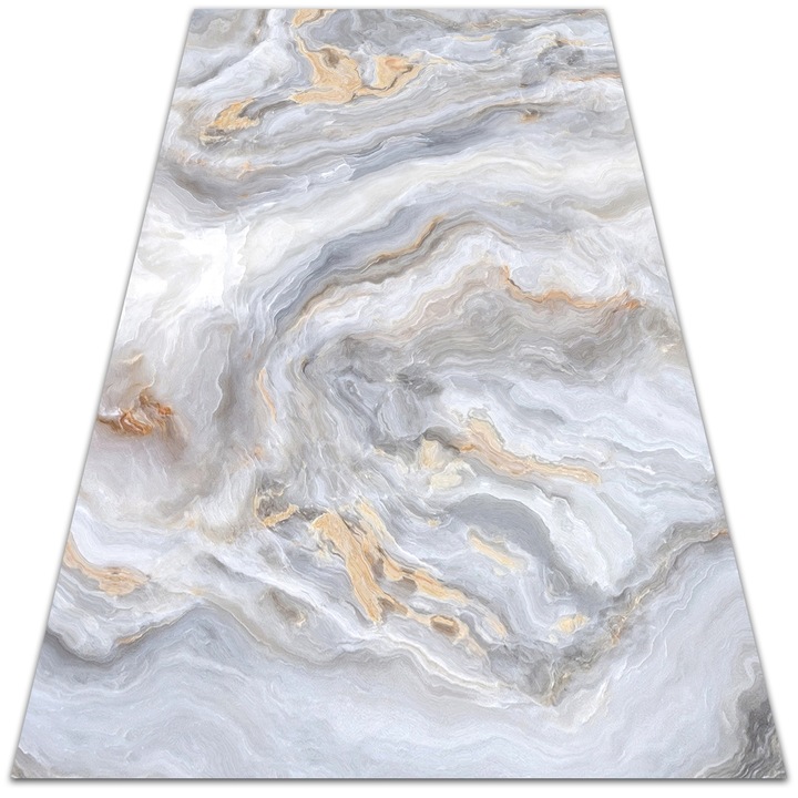 Covor PVC. Tulup. Vinil. Marea De Marmura. Albastru. 150x225 cm. 010260370060000019231