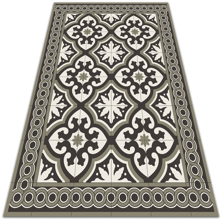 Covor PVC. Tulup. Vinil. Stil Scandinav. Maro. 150x225 cm. 010260370060000013738