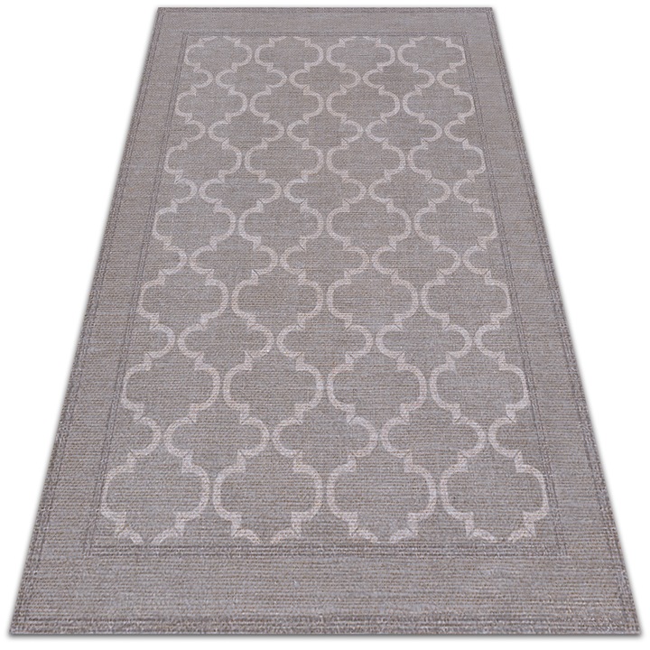 OEM vinyl szőnyeg teraszra, PVC, marokkói mintázatú, 80x120cm