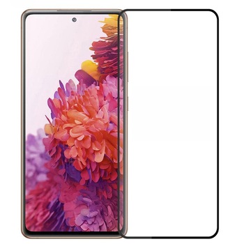 Folie de protectie tempered glass Samsung Galaxy S20FE 5D Neagra Folie de protectie tempered glass Samsung Galaxy S20FE 5D Neagra