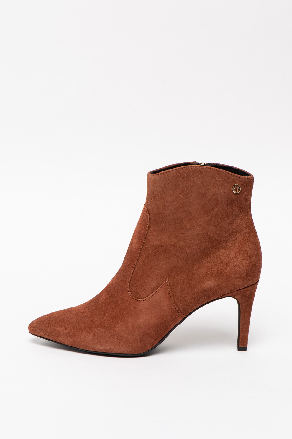 s.Oliver, Botine de piele intoarsa cu varf ascutit