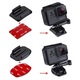 Sistem de prindere PU09 PULUZ cu adeziv 3M pentru GoPro, Xiaoyi si alte camere video sport, Negru