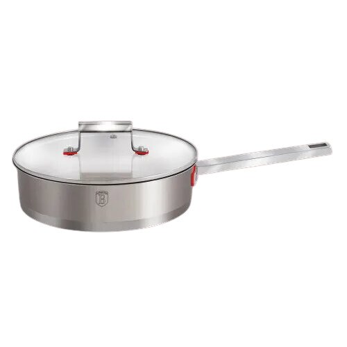 Tigaie cu capac adanca 24 cm Phantom Line Berlinger Haus BH 1333