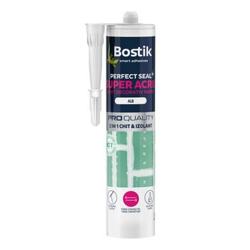 Chit si Sigilant, Bostik, Super Acril, Alb Chit si Sigilant, Bostik, Super Acril, Alb