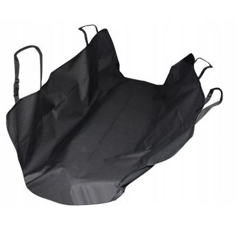 Husa auto, protectie caini si pisici, husa protectie bancheta cu orificiu pentru centura de siguranta a animalului, de culoare neagra Husa auto, protectie caini si pisici, husa protectie bancheta cu orificiu pentru centura de siguranta a animalului, de culoare neagra