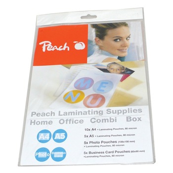 Set 25 folii laminare Peach PPC500-02 Set 25 folii laminare Peach PPC500-02