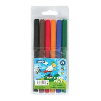 Set carioci Lambo, 6 culori Set carioci Lambo, 6 culori