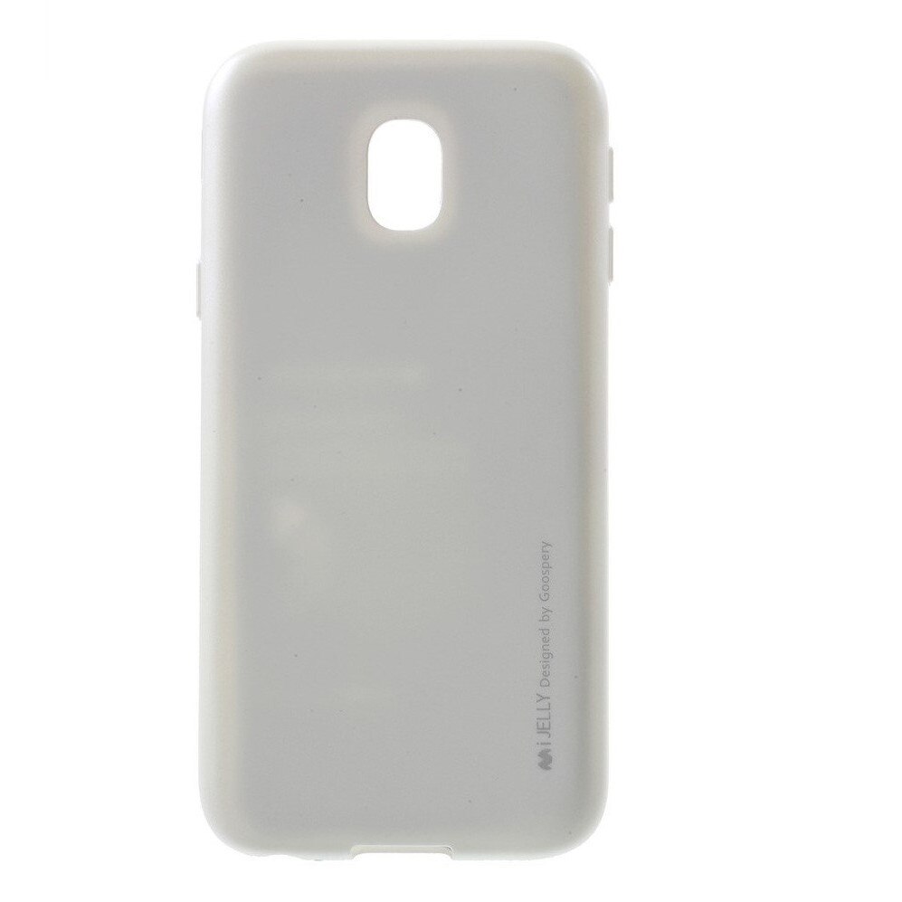 Husa Mercury iJelly Metal, Samsung Galaxy J3 (2017), Argintiu