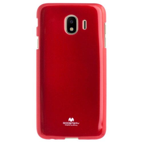 Husa Mercury iJelly Metal, Samsung Galaxy J4, Rosu