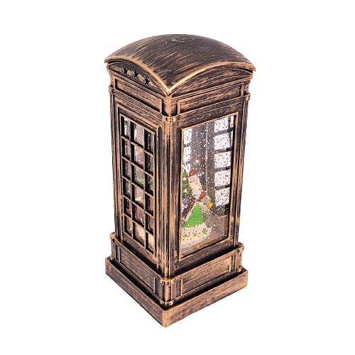 Felinar Luminos LED Muzical cu Ventilator,Cabina Telefonica,cu USB sau Baterii