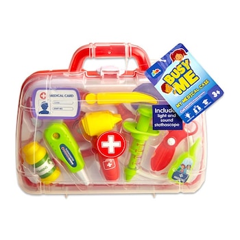 Set de joaca Micul Doctor cu Trusa medicala si 10 accesorii Set de joaca Micul Doctor cu Trusa medicala si 10 accesorii