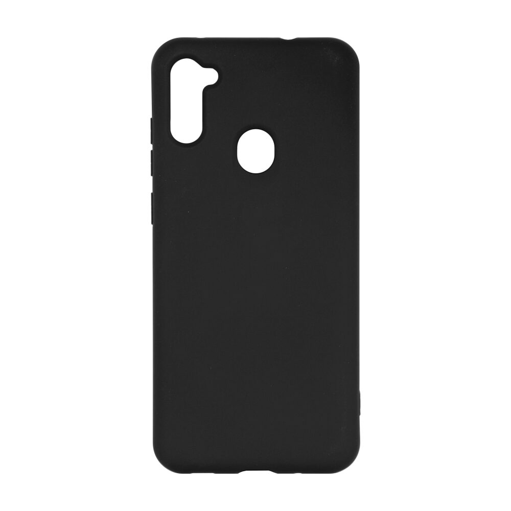 Husa din Silicon Soft Touch pentru Samsung Galaxy M11, Negru