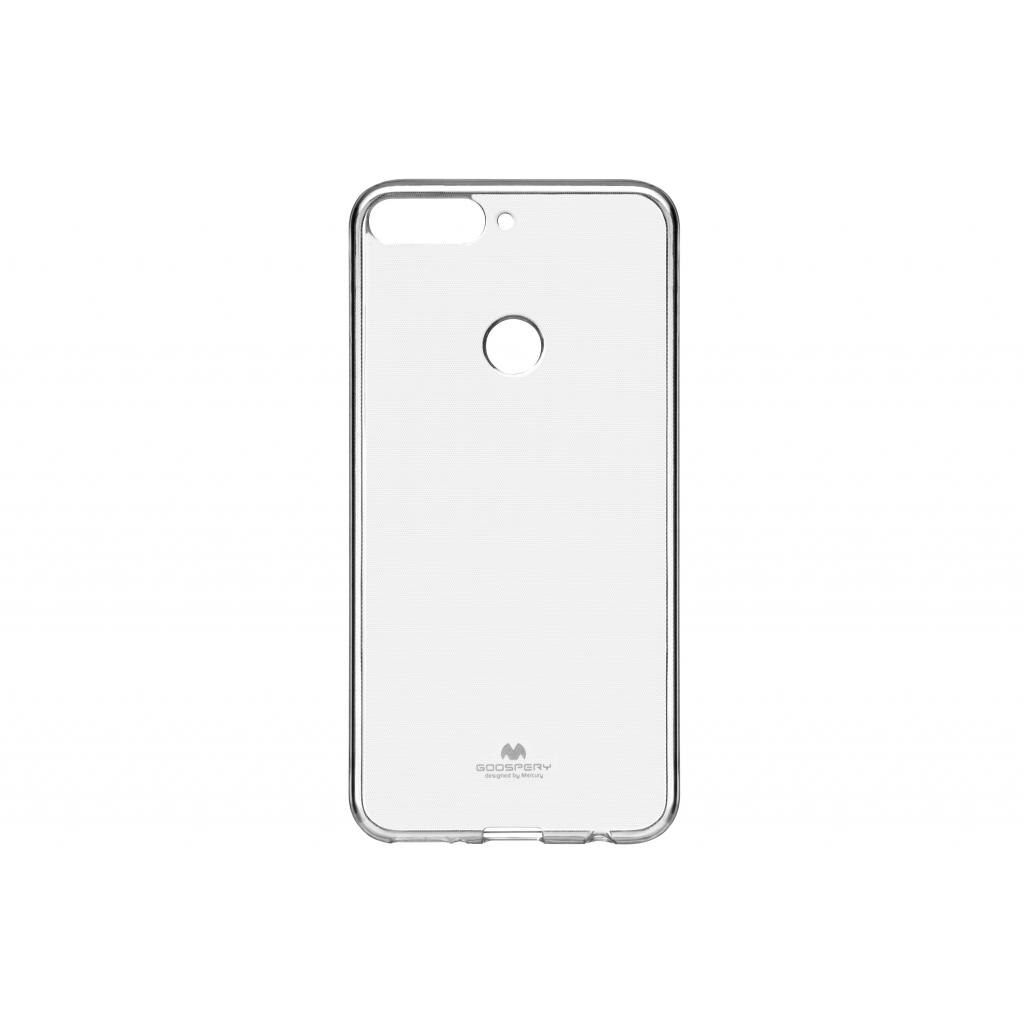 Husa de protectie, Mercury Jelly, Huawei Y7 Prime (2018), Transparent