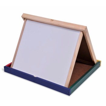 Tabla de scris pliabila cu 2 fete , pentru creta sau marker, are rama din lemn, ATS, pentru copii Tabla de scris pliabila cu 2 fete , pentru creta sau marker, are rama din lemn, ATS, pentru copii