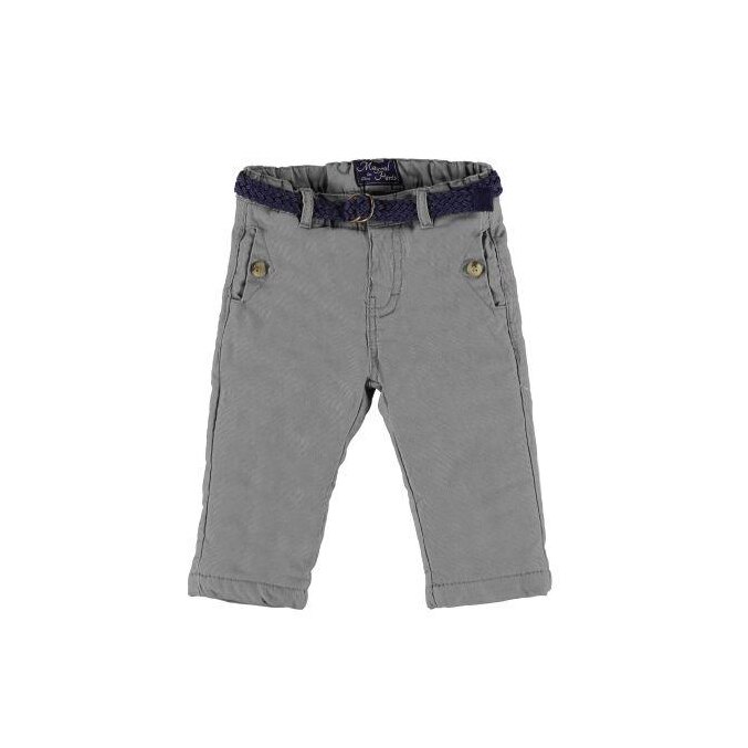 Pantaloni, Mayoral, bebe baiat, gri, 6 luni
