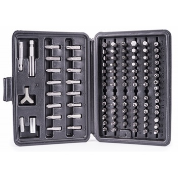 Set de 100 bucati bit imbus si torsuri pentru surubelnita electrica Powermat csm0833 Set de 100 bucati bit imbus si torsuri pentru surubelnita electrica Powermat csm0833