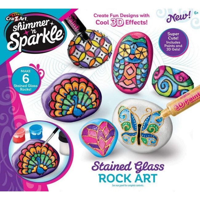 Set creatie Shimmer'n Sparkle Pietre de pictat 3D