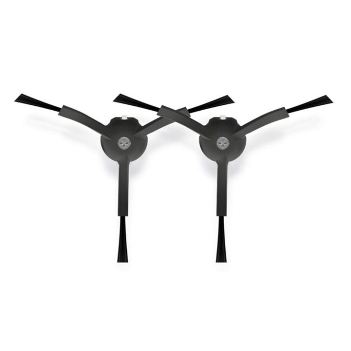 Set 2 perii laterale compatibile cu Roborock S8, S8 Plus, S8 Pro Ultra, Negru
