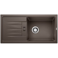 Chiuveta Blanco FAVUM XL 6 S, din granit Silgranit, 430x370x180mm, cafea