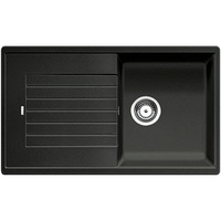 Chiuveta Blanco ZIA 5 S, din granit Silgranit, pentru dulap de baza 50, 390x450x190mm, antracit