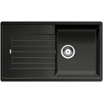 Chiuveta Blanco ZIA 5 S, din granit Silgranit, pentru dulap de baza 50, 390x450x190mm, antracit