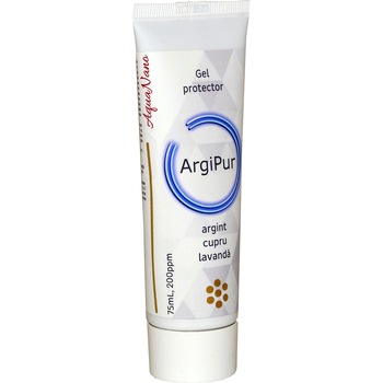 Gel protector AquaNano ArgiPur, cu argint si cupru coloidal, 75ml Gel protector AquaNano ArgiPur, cu argint si cupru coloidal, 75ml