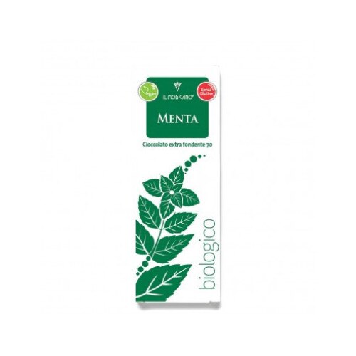 Ciocolata neagra vegana cu menta 60g