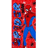 Prosop plaja Microfibra Spiderman 140 x 70 cm Rosu