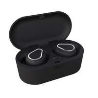 Casti Wireless 207, Wireless Blutooth 5.0, One Touch Button Operation, HD Talking, Pairing automat, Waterproof, Black