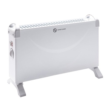 Convector electric Equation, 2000 W, putere reglabila in 3 trepte, Alb Convector electric Equation, 2000 W, putere reglabila in 3 trepte, Alb